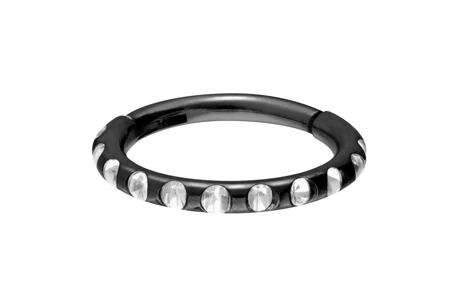 Titan Segmentring Clicker KRISTALLE + EPOXY